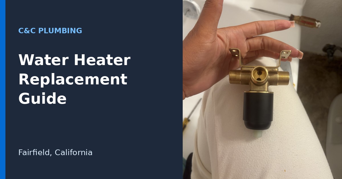 How Much Does Water Heater Replacement Cost in Fairfield? 2026 Guide